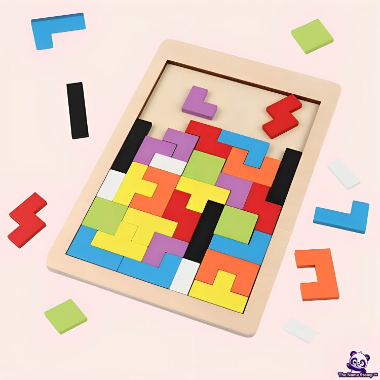 The Wooden Tetris Puzzle